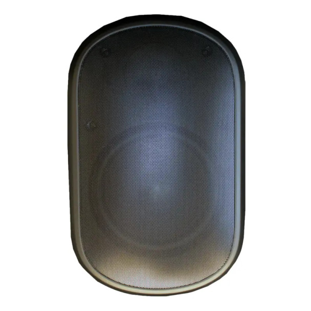 Speco SPCE8OTB 8" Contractor Elite Series Outdoor Wall-Mount Speaker, Black, 70V - 1