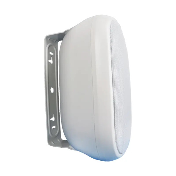 Speco SPCE8OTW 8" Contractor Elite Series Outdoor Wall-Mount Speaker, White, 70V - 2