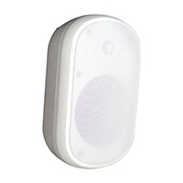 Speco SPCE8OTW 8" Contractor Elite Series Outdoor Wall-Mount Speaker, White, 70V - 4