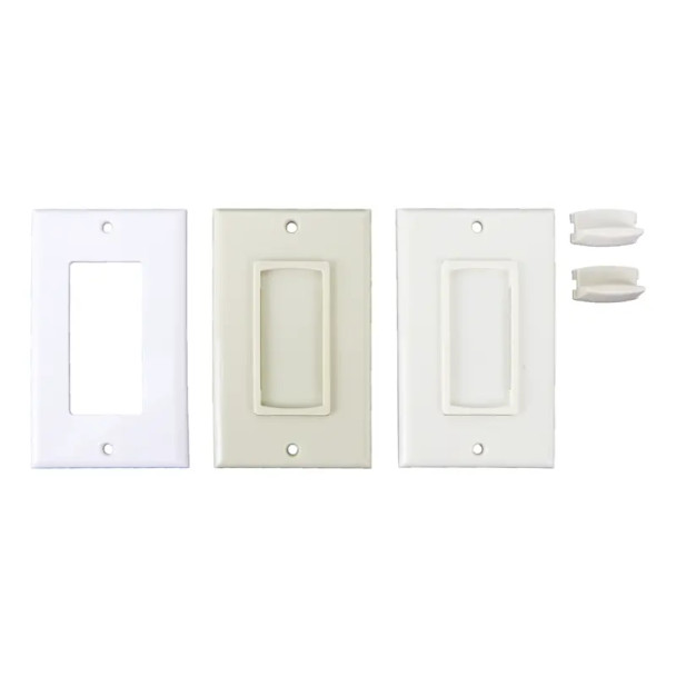 Speco WAT100D 100W 70/25V Slider Volume Control with Swappable Decora Plates - 7