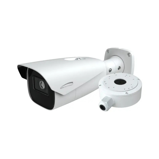Speco O8B8M 8MP 4K Bullet IP Security Camera with Advanced Analytics, NDAA Compliant, 2.8-12mm motorized lens