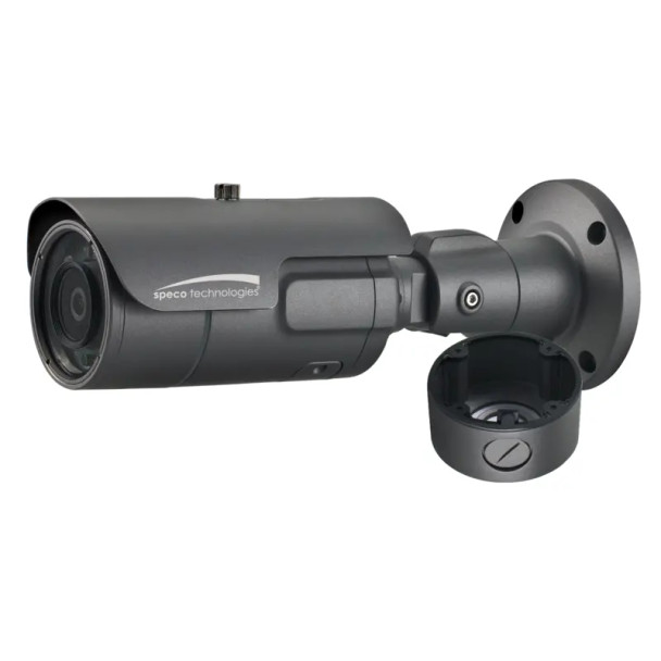 Speco O8FB7M 4K FIT Bullet IP Security Camera with 3.6-11mm motorized lens, Dark Gray - 1