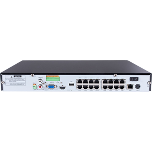 Geovision UA-SNVR1620-P 16 Channel 4K 2-Bay Network Video Recorder, No HDD included - 2