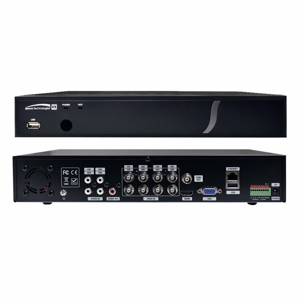 Speco D16VX8TB 16 Channel HD-TVI Digital Video Recorder with 8TB HDD