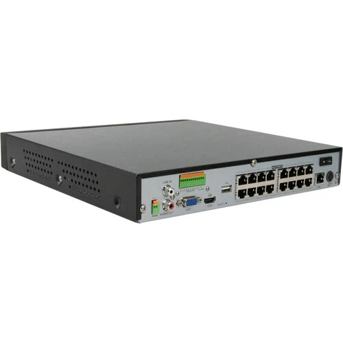 Speco N16JLN2TB 16 Channel 8MP (4K) Network Video Recorder with Intelligent Analytics, 2TB HDD
