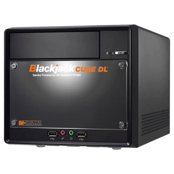 Digital Watchdog DW-BJCUBE12T-DL Blackjack CUBE DL Network Recorder with 12TB Storage - 1