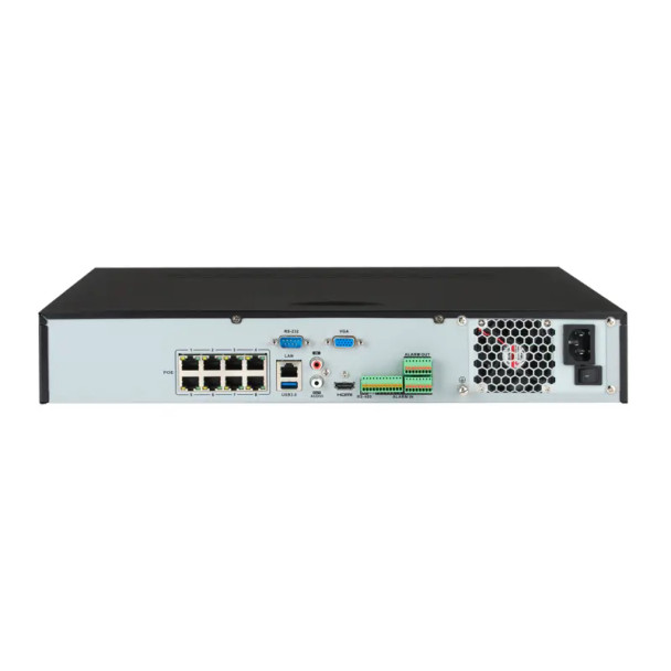 Digital Watchdog DW-VP123T8P 8-channel VMAX IP Plus PoE Network Video Recorder with 4 virtual channels, 3TB HDD included - 2