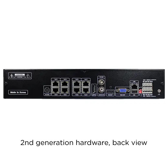 Digital Watchdog DW-VP123T8P 8-channel VMAX IP Plus PoE Network Video Recorder with 4 virtual channels, 3TB HDD included - 3