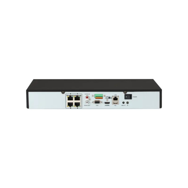 Digital Watchdog DW-VP932T4P 4-channel VMAX IP Plus PoE NVR with 5 virtual channels, 32TB HDD - 4
