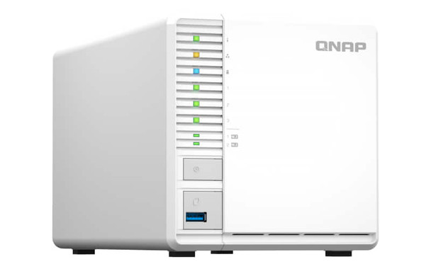 QNAP TS-364-4G-US High-performance 3-bay RAID 5 2.5GbE NAS with M.2 SSD