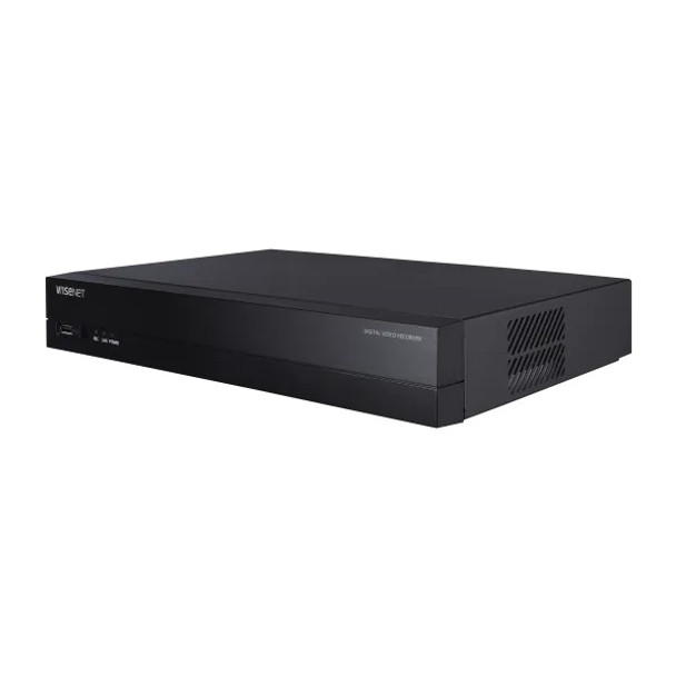 Hanwha Techwin HRX-434-2TB 4 Channel HD-TVI/HD-CVI/AHD/Analog + 2 Channel IP DVR, Up to 32FPS @ 8MP, 2TB HDD - 1