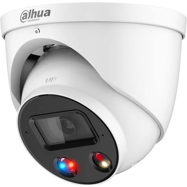 Dahua N43BU82 4MP TiOC Outdoor Eyeball IP Security Camera with Microphone, Speaker, Active Alarm - 1