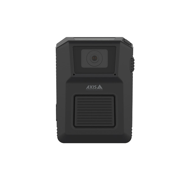 AXIS W101 2MP Wireless Body Worn Camera with Built-in GPS, Black - 02258-001 - 2