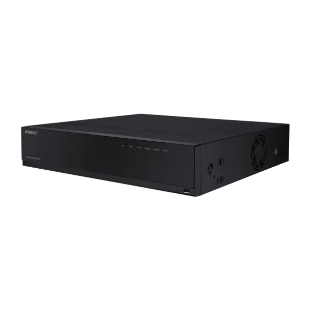 Samsung Hanwha WRN-1610S-4TB 16 Channel 2U Rack Network Video Recorder with Built-in PoE+ Ports, 4TB Storage - 3