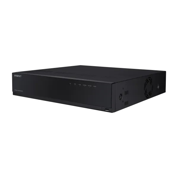 Samsung Hanwha WRN-1610S-12TB 16 Channel 2U Rack Network Video Recorder with Built-in PoE+ Ports, 12TB Storage - 3