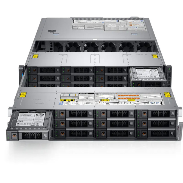 Samsung Hanwha WRR-P-S206S-416TB WAVE Optimized 2U Rack Server with Windows Server 2019, 416TB Storage - 2