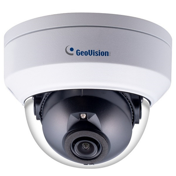Geovision GV-TDR4803-2F 4MP Night Vision Outdoor Dome IP Security Camera with AI Deep Learning, 2.8mm Fixed Lens - 84-TDR483W-2F10 - 1