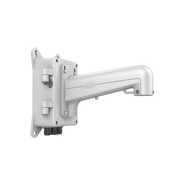 Hikvision JBP-W Outdoor PTZ Junction Box with Wall Mount Bracket, White - 1