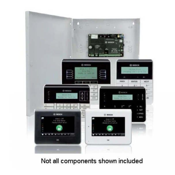 Bosch B5512-D 48 Points Control Panel Kit with Small Enclosure and Transformer - 1