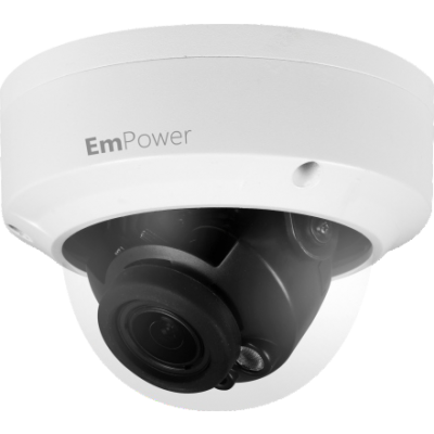 LTS IP-8DM-MVF-PAL 8MP 4K Night Vision Outdoor Dome ePoE IP Security Camera with 2.7~12mm Motorized Lens