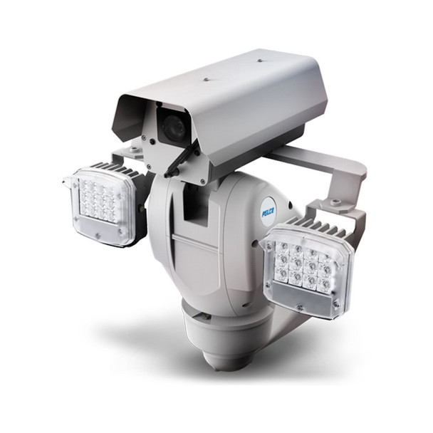 Pelco ES6230-15P-RWUS 2MP PTZ IP Security Camera, 30x Optical Zoom, Pressurized and Wiper, IR + White Light, 100 to 240 VAC - 1
