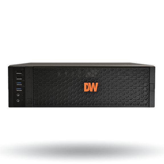 Digital Watchdog DW-BJDX1108T-LX 80Mbps Desktop Video Server, Celeron CPU, Linux Ubuntu OS, 8TB HDD, NDAA Compliant - 1