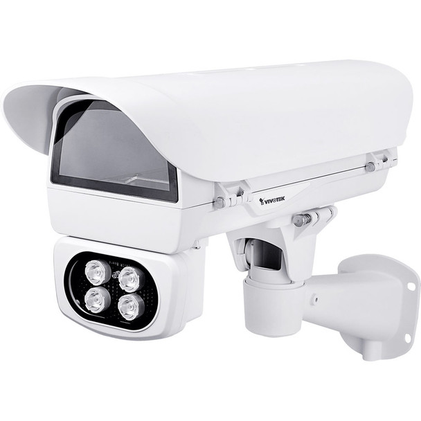 Vivotek AE-243-wBS Value Series Outdoor Box Camera Enclosure with IR LEDs, Heater and Blower (24 VAC/VDC) - 1
