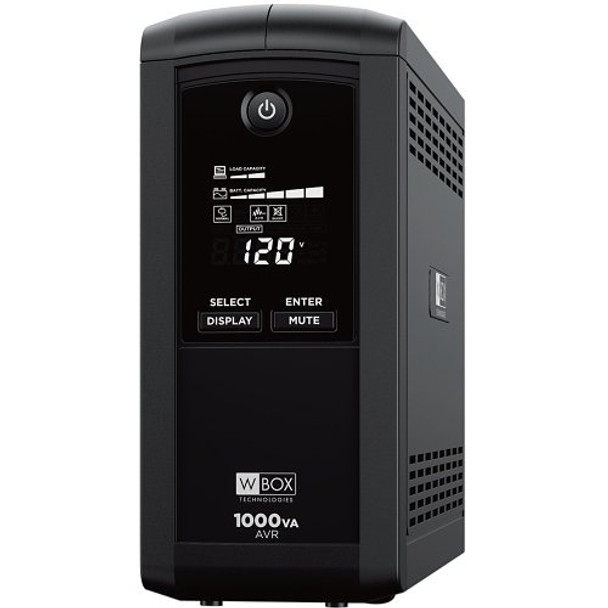 W Box 0E-1000V9RD Battery Backup 1000VA 600W Line Interactive UPS (Replaces 0E-1000V9VRD)