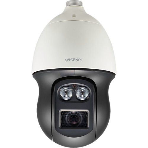 Samsung Hanwha XNP-6550RH X-Series 2MP Outdoor PTZ IP Dome Camera, 4.75-261.4mm Lens, Black/White