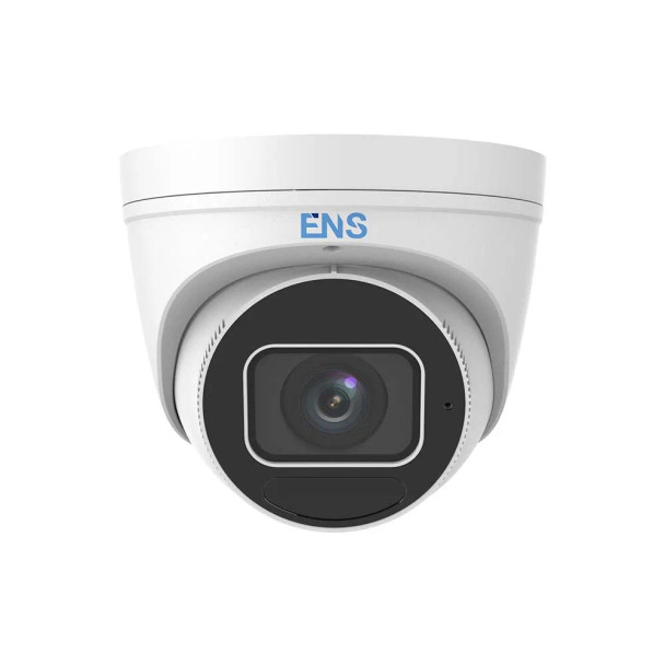 ENS EM-IPCP4T4-MZ-M-LH-AI 4MP IR Outdoor Turret IP Camera with 2.7 ~ 13.5mm Motorized Lens - 1