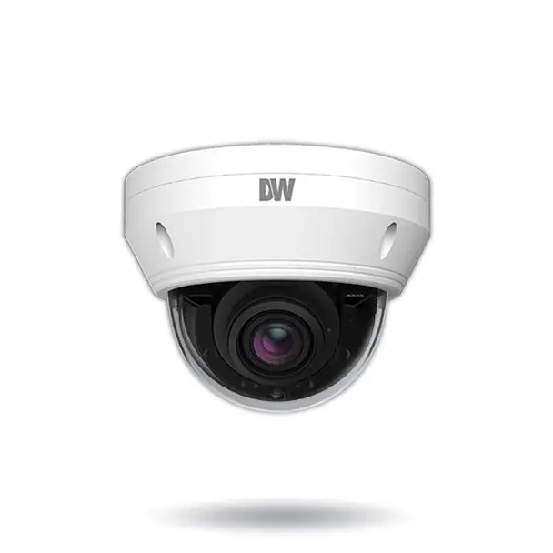 Digital Watchdog DWC-VSDG04MI 4MP WDR Outdoor Dome IP Camera with Smart IR, 2.8~12mm Varifocal Lens, NDAA Compliant, White - 1