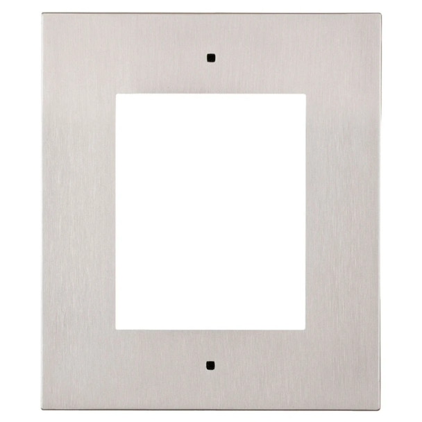 2N Access Unit & IP Verso Mount, Wall Frame for Installation in the Wall, 1 Module, Nickel - 01278-001 - 1