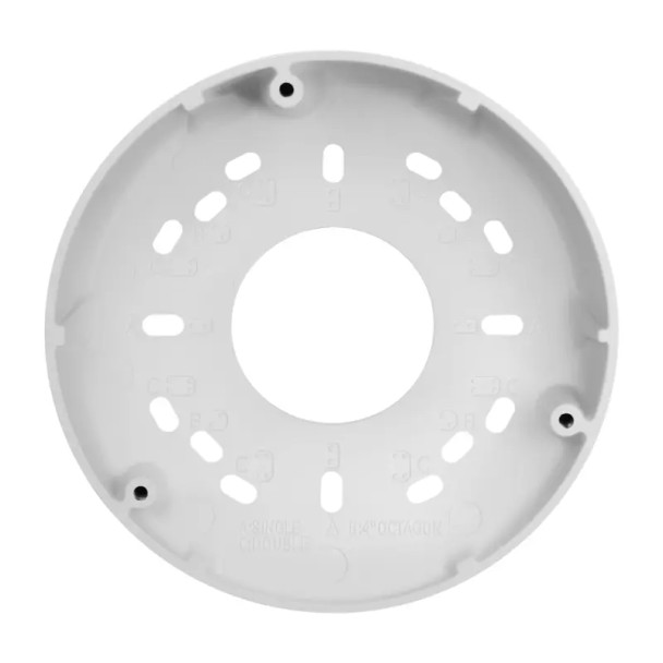 Hanwha Vision SBV-138TMW Outdoor Tilted Wall Mount, White - 2