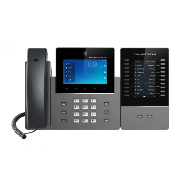 AXIS 2N IP Telephone Grandstream GXV3350 IP Video Phone for Android, 5" Touchscreen - 02240-001 - 4