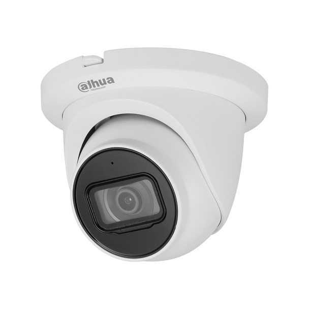 Dahua N85FJ62 AcuPick 8MP Outdoor ePoE Turret IP Security Camera with Night Vision, 2.8mm Fixed Lens - 1