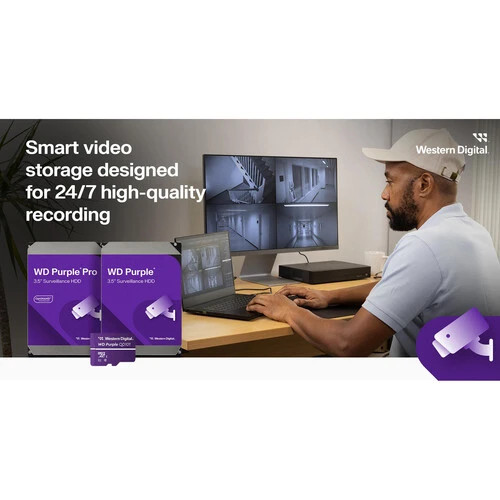 Vivotek WD142PURP 14TB Purple Pro 7200 RPM Surveillance Hard Drive