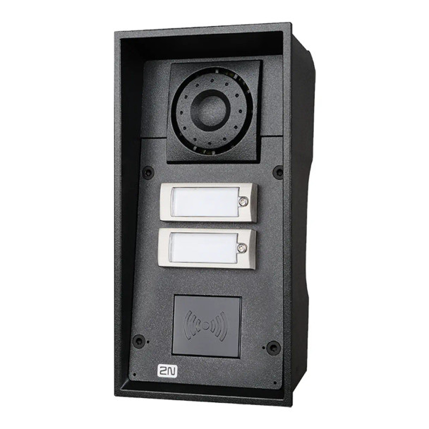 AXIS 2N IP Force 2-Button Intercom System with RFID Card Reader - 01341-001 - 2