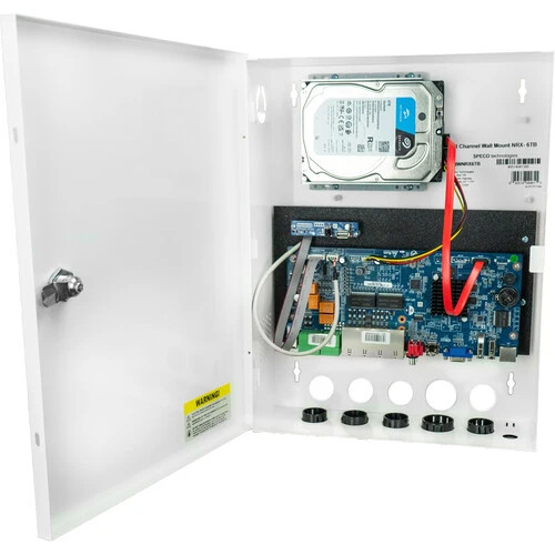 Speco N8WNRX12TB 8 Channel Network Video Recorder with 12TB HDD Included - 3