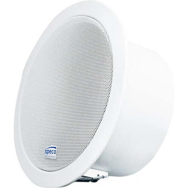 Speco SPIPC6AM 15W IP Ceiling Speaker PoE with Microphone - 3