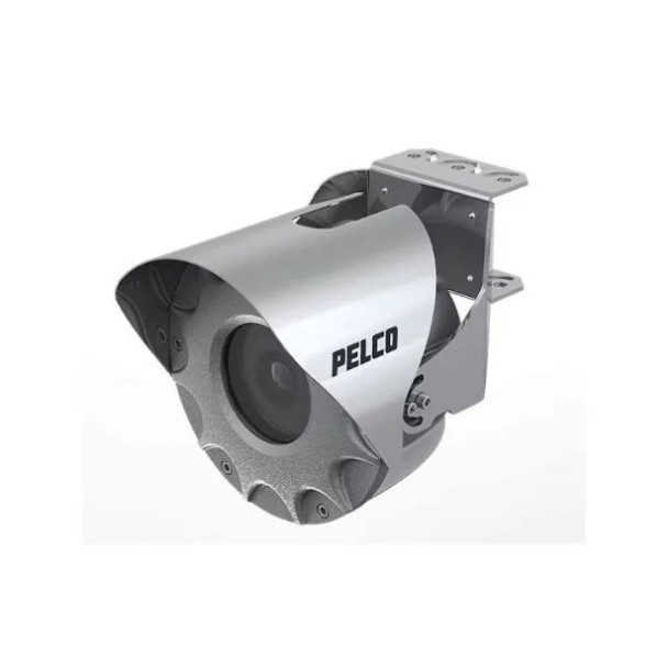Pelco EXC2602-62-A0 6MP Explosionproof Outdoor Compact IP Security Camera with 4.9-8mm Lens and 10m Armored Cable