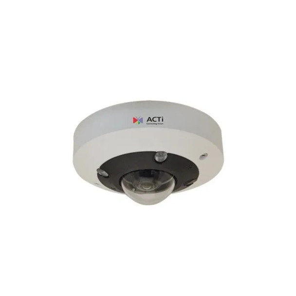ACTi A711 12MP Outdoor Fisheye Dome IP Security Camera with 1.65mm Lens and Built-In IR - 1