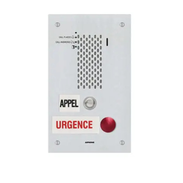 Aiphone IX-SSA-2RA-FR IP 2-Call Button Emergency Call Station (French) - 1 Aiphone IX-SSA-2RA-FR IP 2-Call Button Emergency Call Station (French) - 1