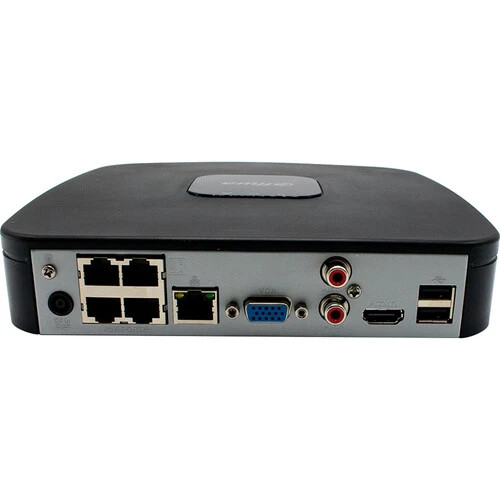 Dahua N444E42C 4x4-Channel 4K NVR with 2TB HDD and 4x4MP IP