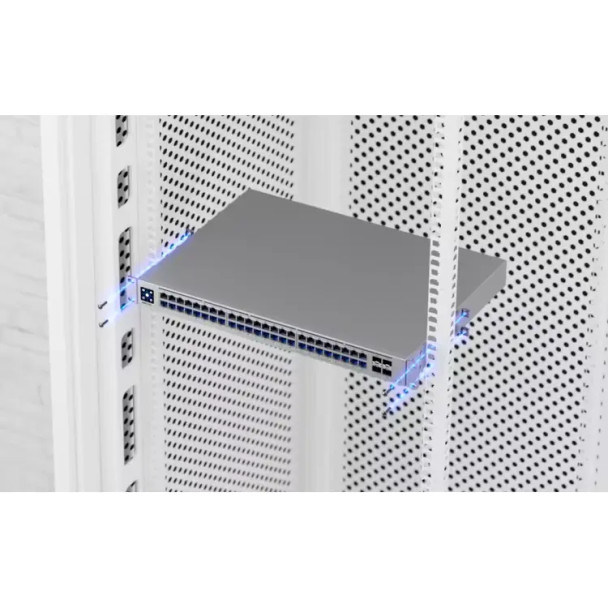 Ubiquiti USW-Pro-Max-48 48-Port Layer 3 Etherlighting Switch with 2.5 GbE - 1 Ubiquiti USW-Pro-Max-48 48-Port Layer 3 Etherlighting Switch with 2.5 GbE - 1