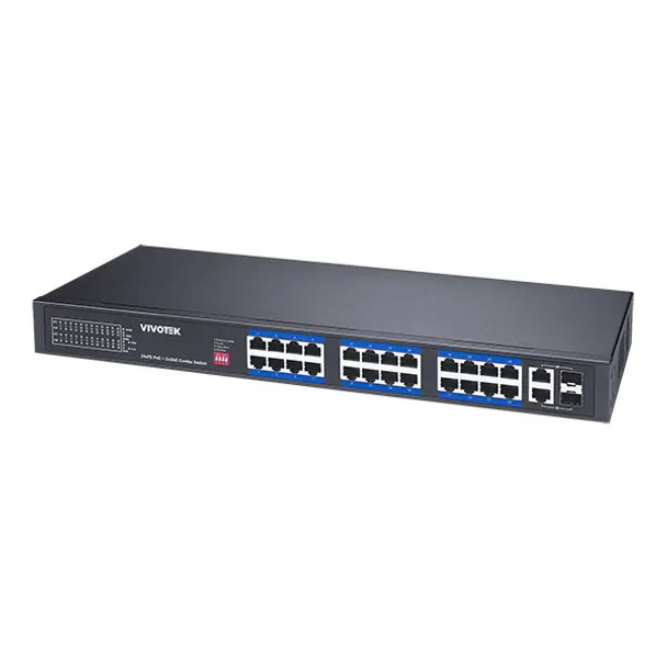 Vivotek AW-FGT-260P-370 26 Ports Unmanaged PoE Switch - 1