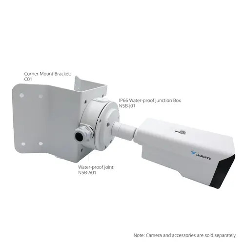 Luminys N5B-4LA2 4MP LumiLuxSmart IP Bullet Camera - Advanced AI