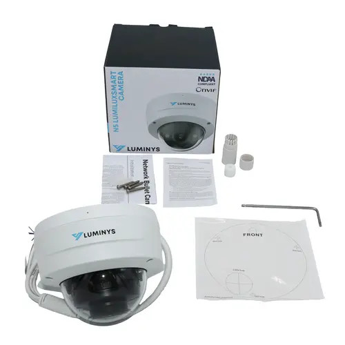 Luminys N5D-4LA2 4MP LumiLuxSmart IP Dome Camera - Vandal
