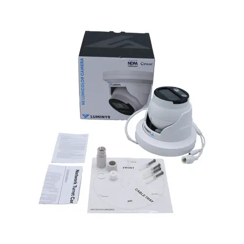 LUMIFY 2個セット Luminys N5T-8LA2 8MP Outdoor Turret IP Security Camera