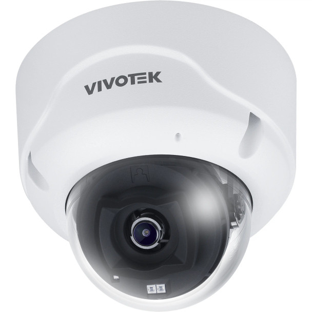 Vivotek FD9389-EHV-V3 5MP AI Outdoor Dome IP Security Camera with 2.8mm Lens and Built-In IR - 1