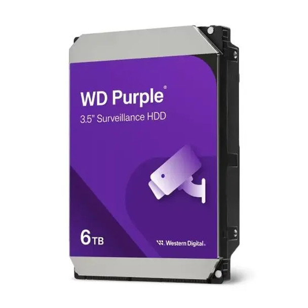 Vivotek WD64PURZ WD Purple Surveillance Hard Drive - 6TB - 1 Vivotek WD64PURZ WD Purple Surveillance Hard Drive - 6TB - 1
